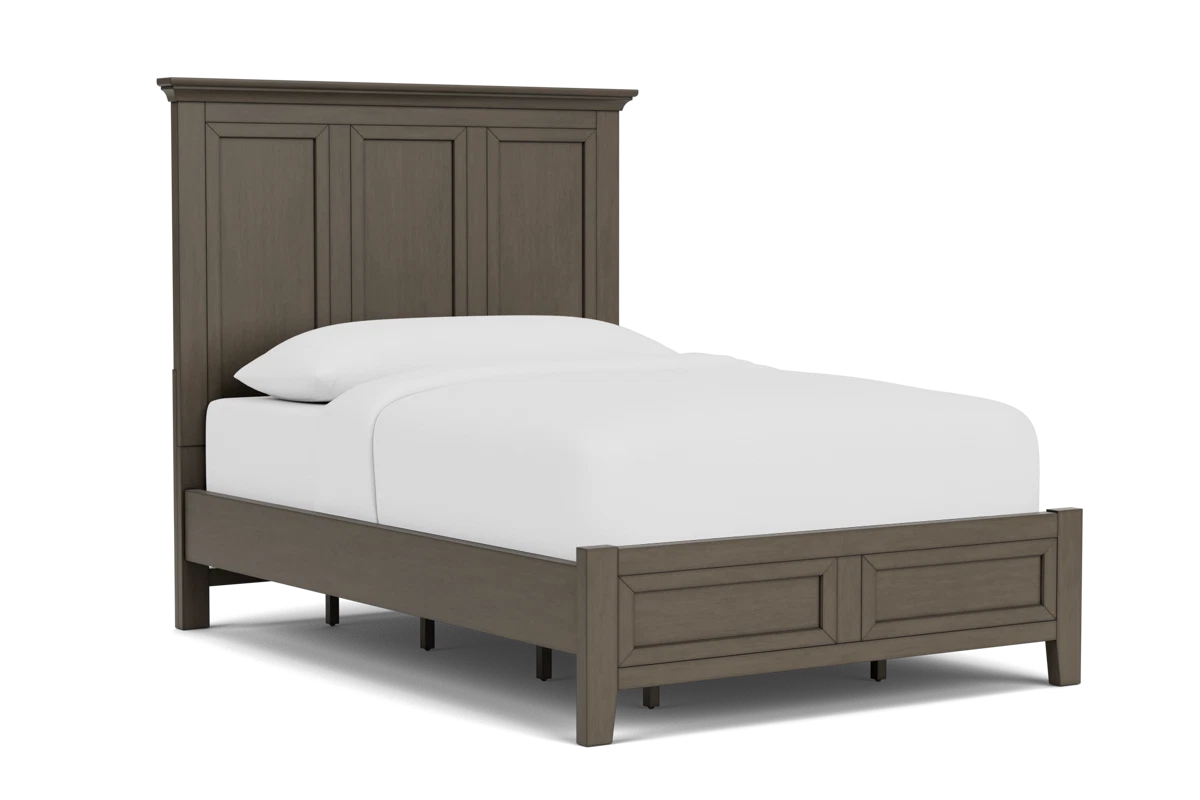 San Mateo Grey Panel Full Bed placeholder